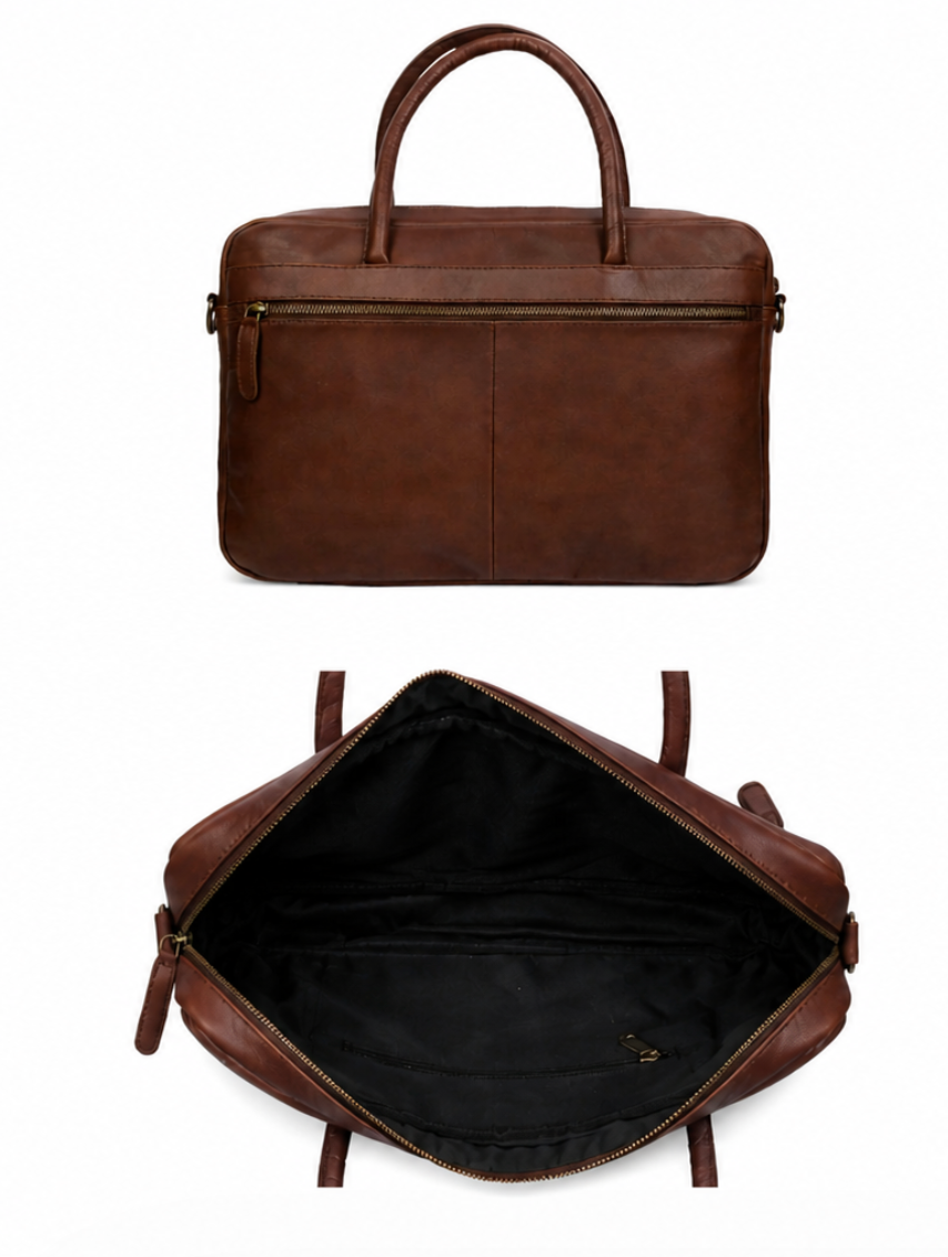 Laptoptaske - Faust dark brown