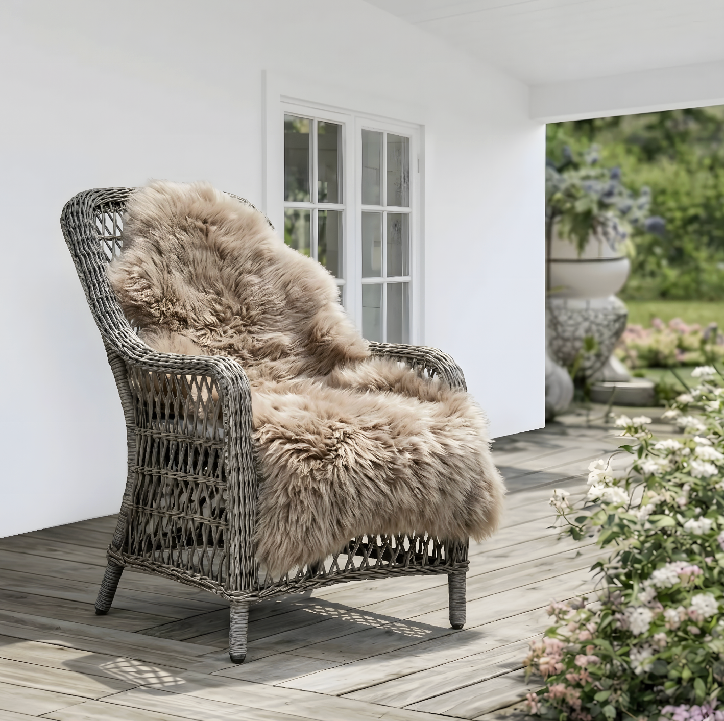 Lammeskind – XL Taupe 140cm