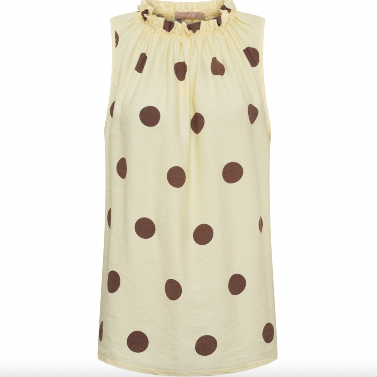 Bluse top Lucina - Yellow