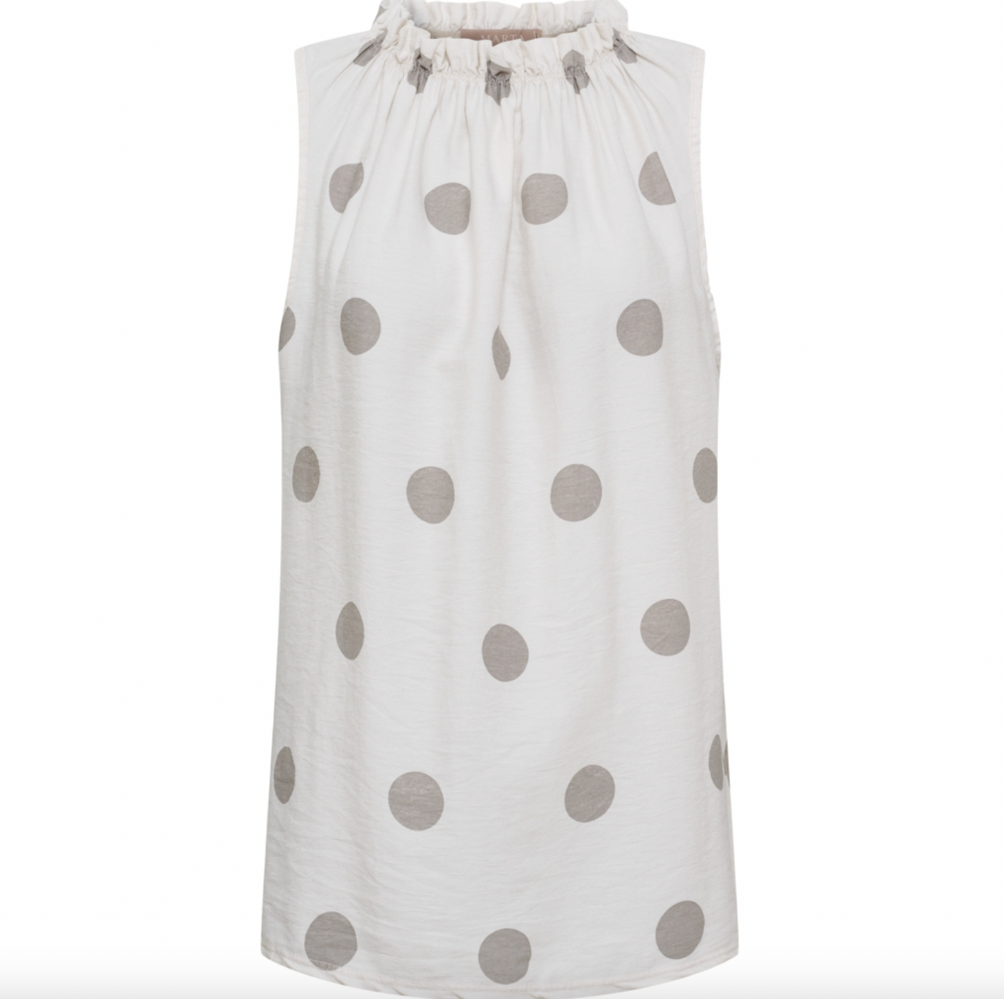 Bluse top Lucina - Beige