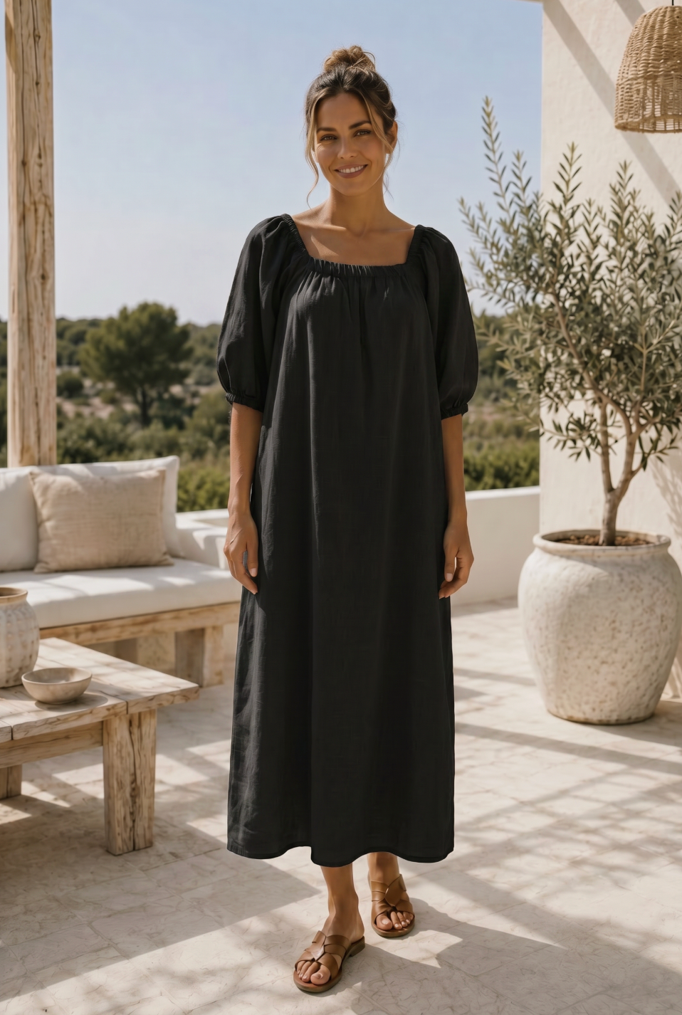 Kjole Valina black