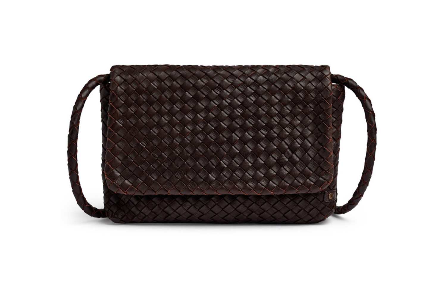 Elegant crossover -  Dark brown – kalveskind læder