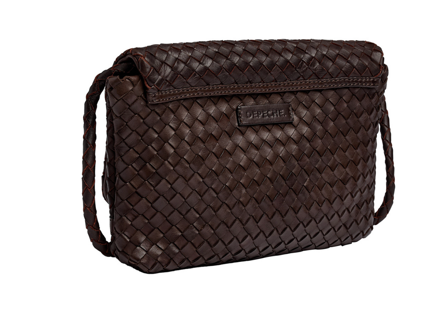 Elegant crossover -  Dark brown – kalveskind læder