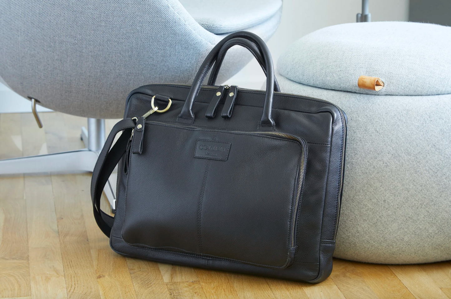 Laptop / arbejdstaske VINTAGE  Black