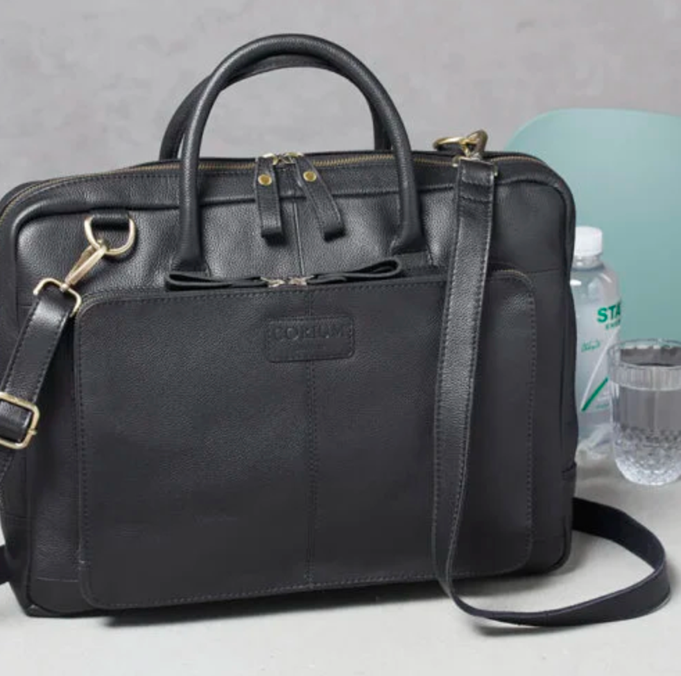 Laptop / arbejdstaske VINTAGE  Black
