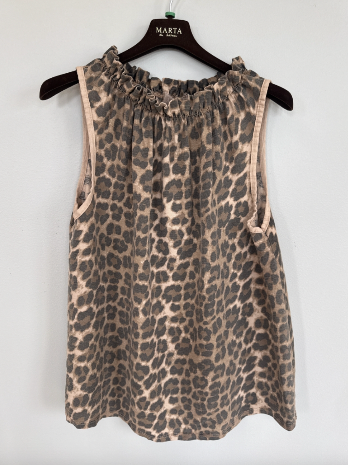 Bluse top Lucina - Leo camello