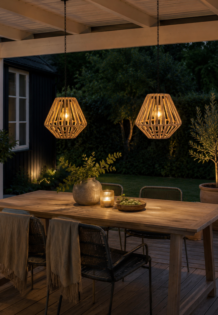 Lampe Marie Solar - Natur
