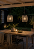Lampe med solar - Grey