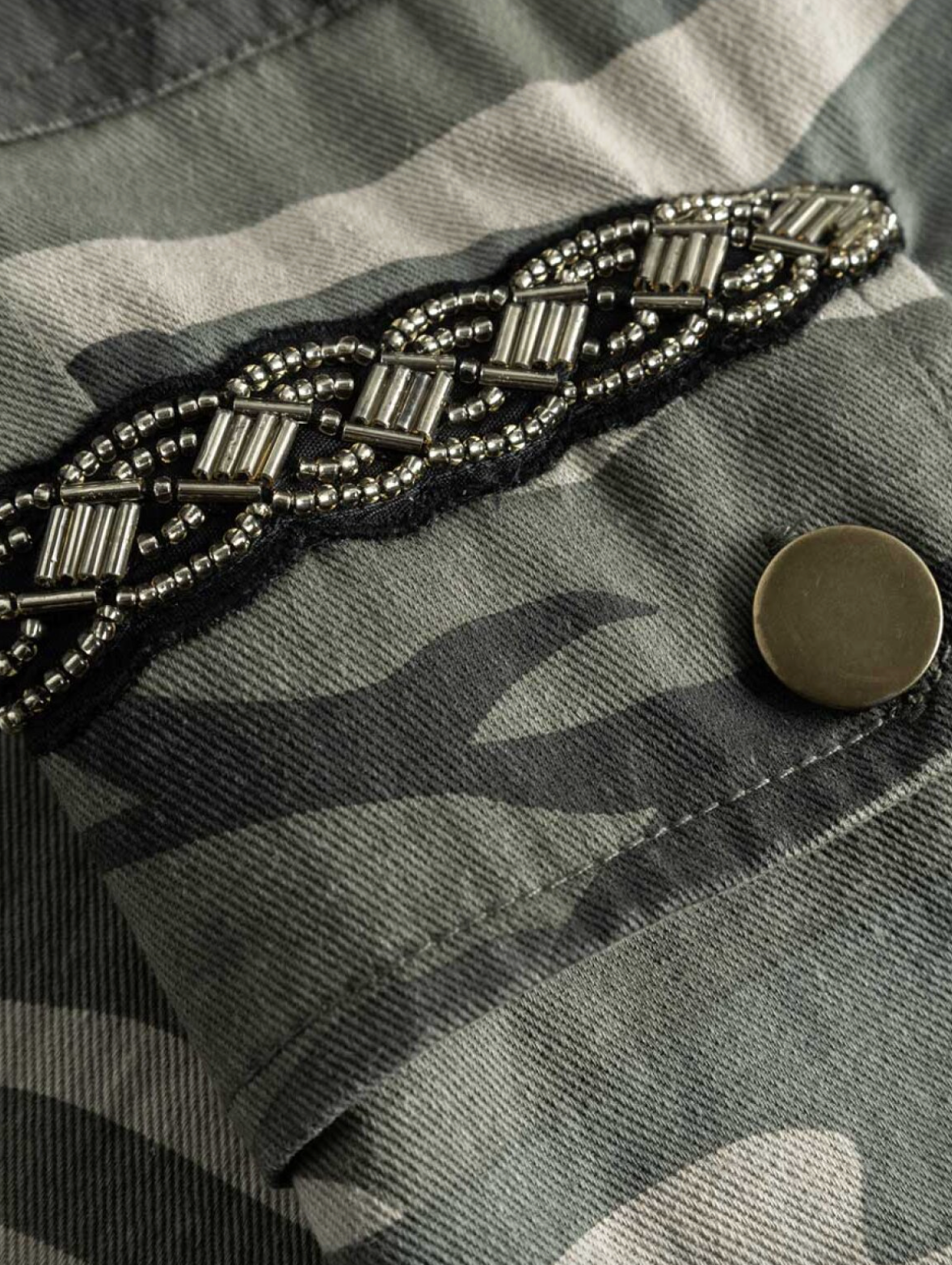 Bukser LARA - Camo Military