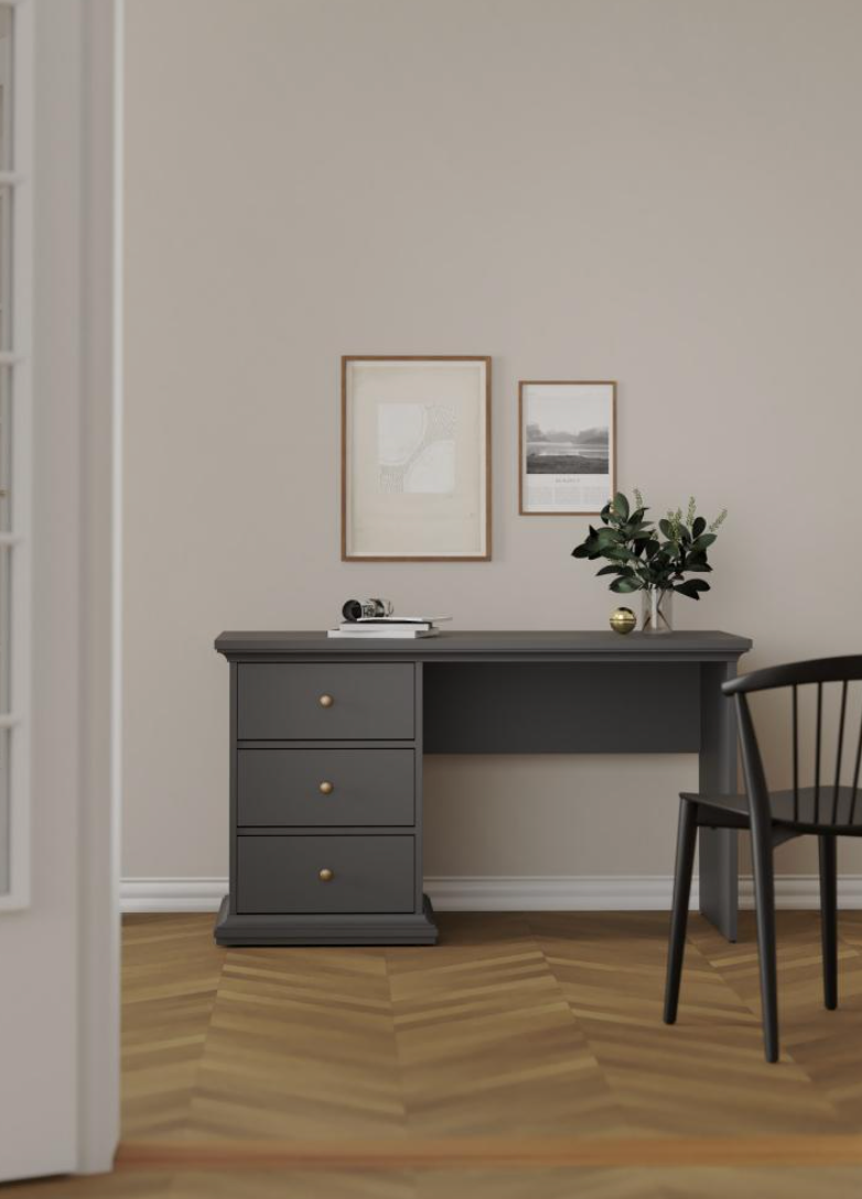 Skrivebord Luna - Grey
