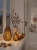 Kogle med led lys - Brown