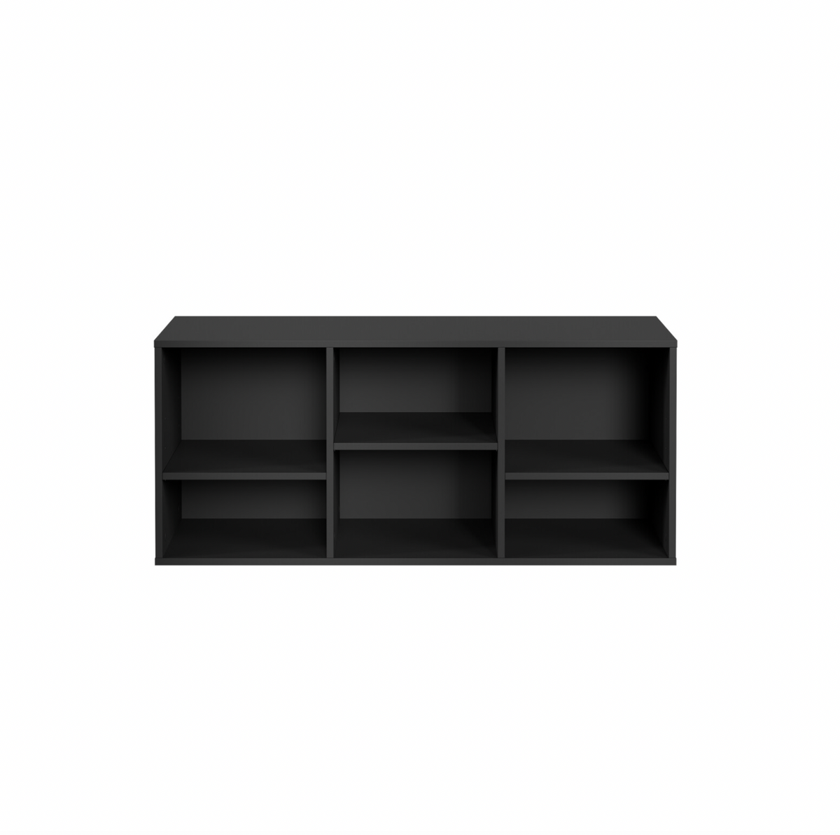 Bænk Nordic black – sort skobænk