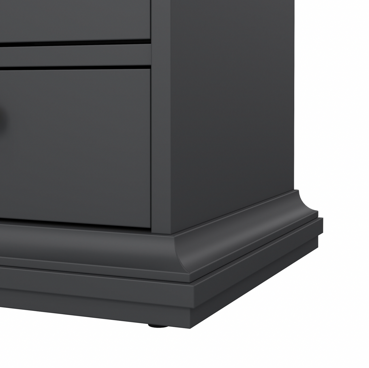 Natbord Paris Grey – 2 skuffer