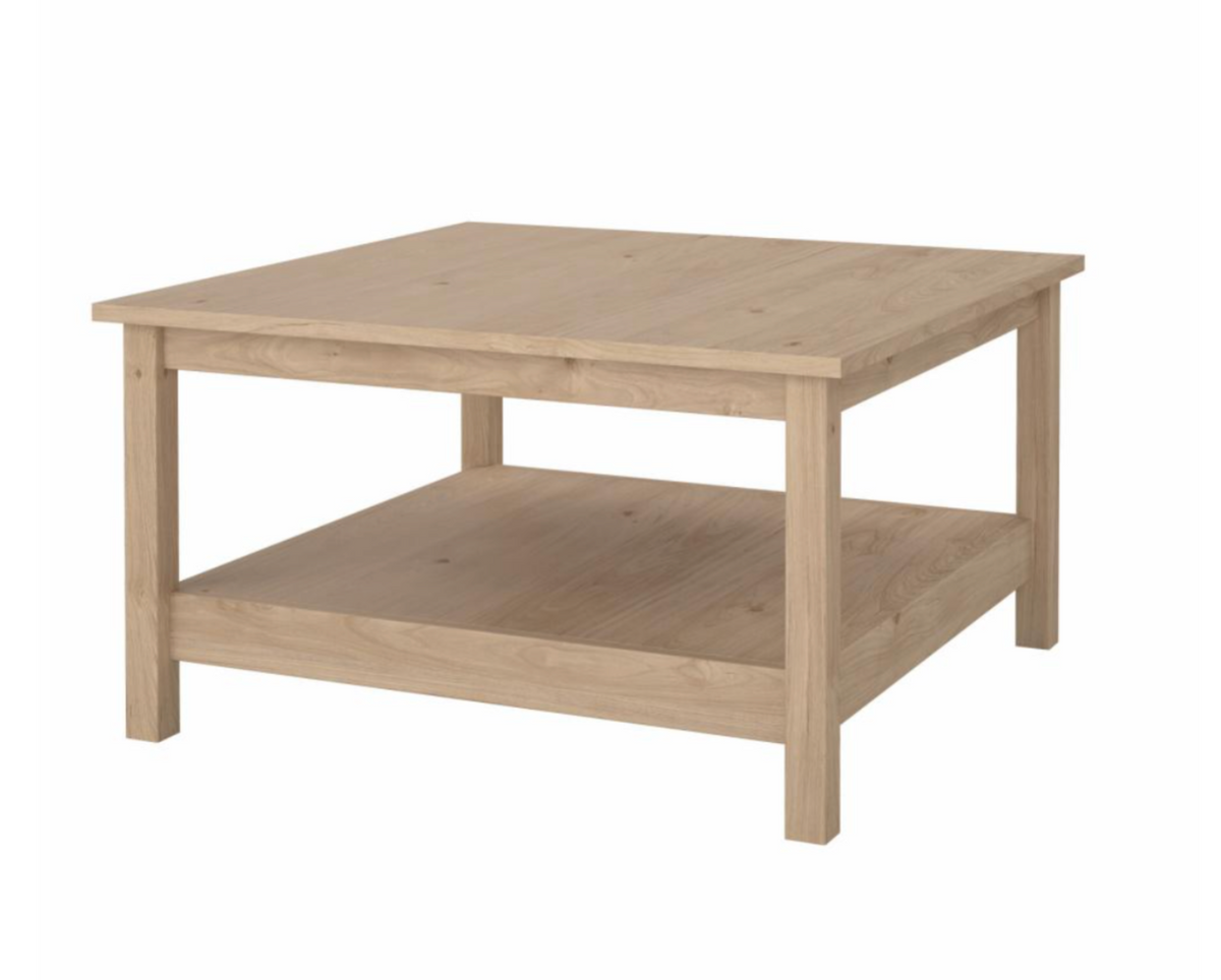 Sofabord med hylde – Jackson Hickory