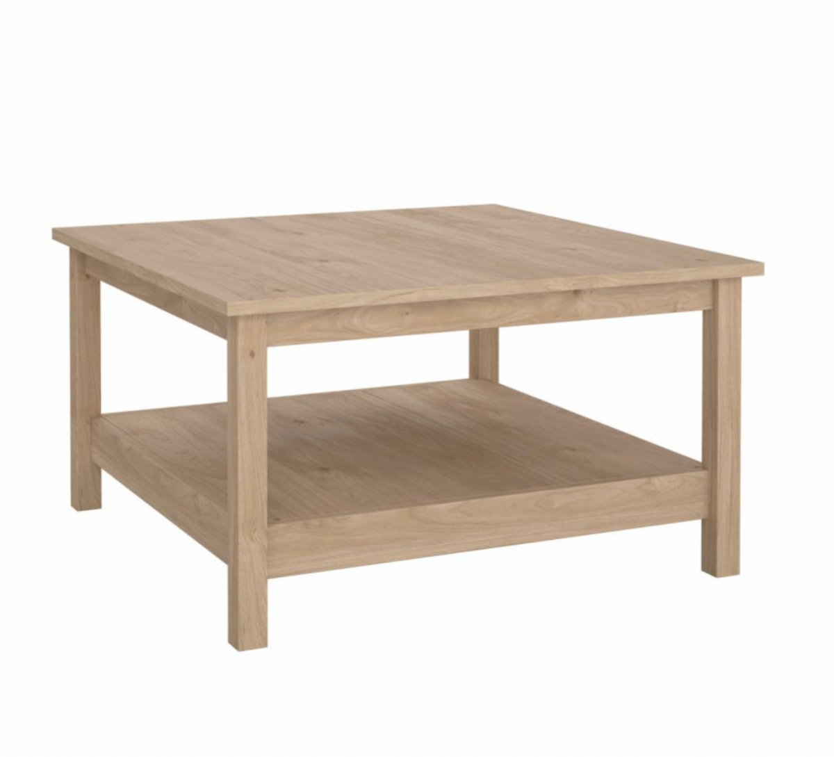 Sofabord med hylde – Jackson Hickory