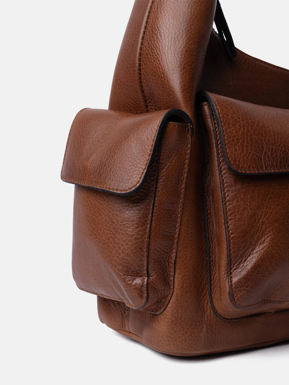 Skuldertaske Big - Walnut