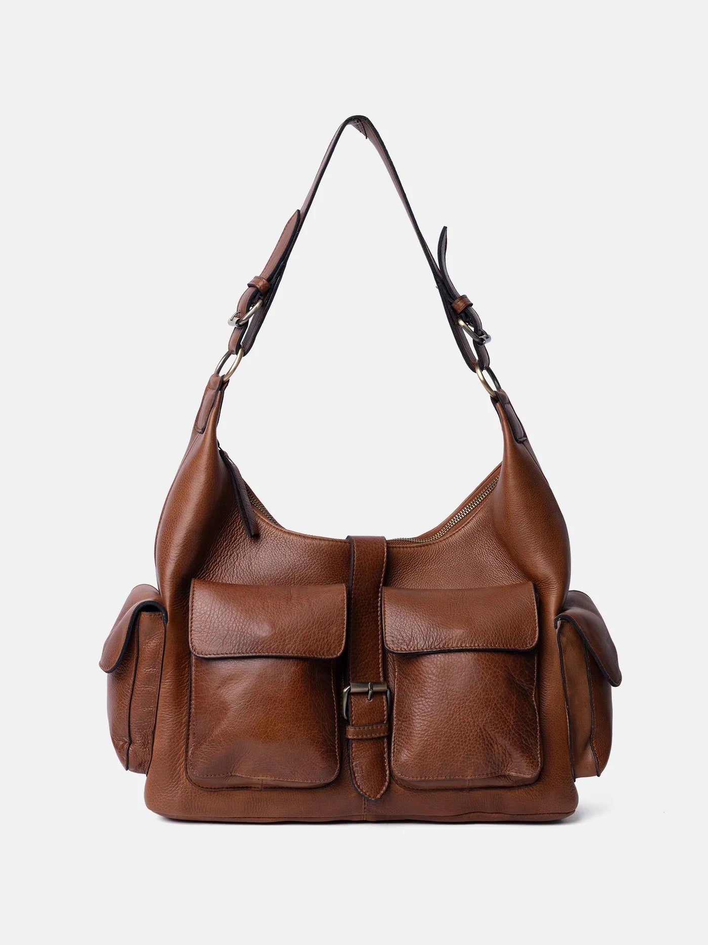Skuldertaske Big - Walnut