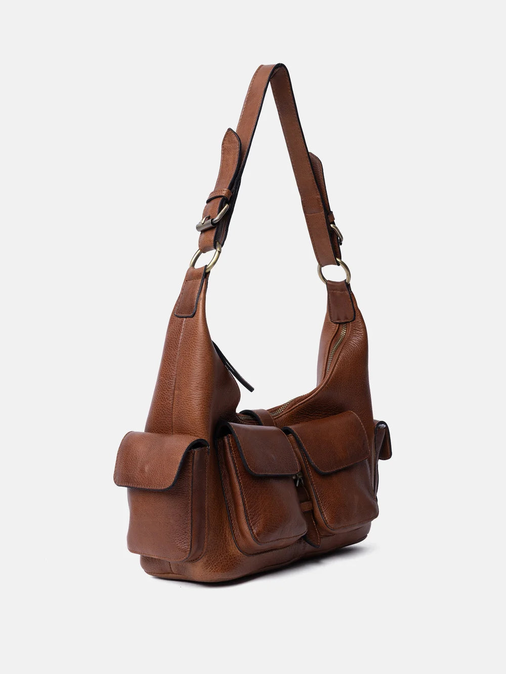 Skuldertaske - Walnut