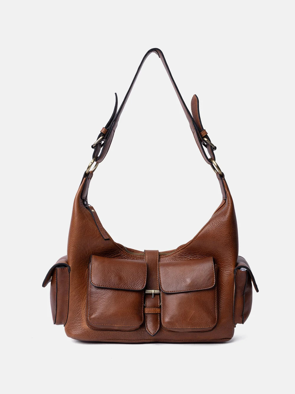Skuldertaske - Walnut