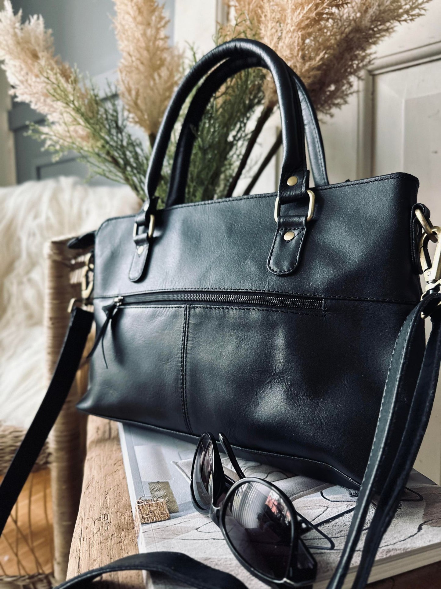 Shopper / arbejdstaske Tessa - Black