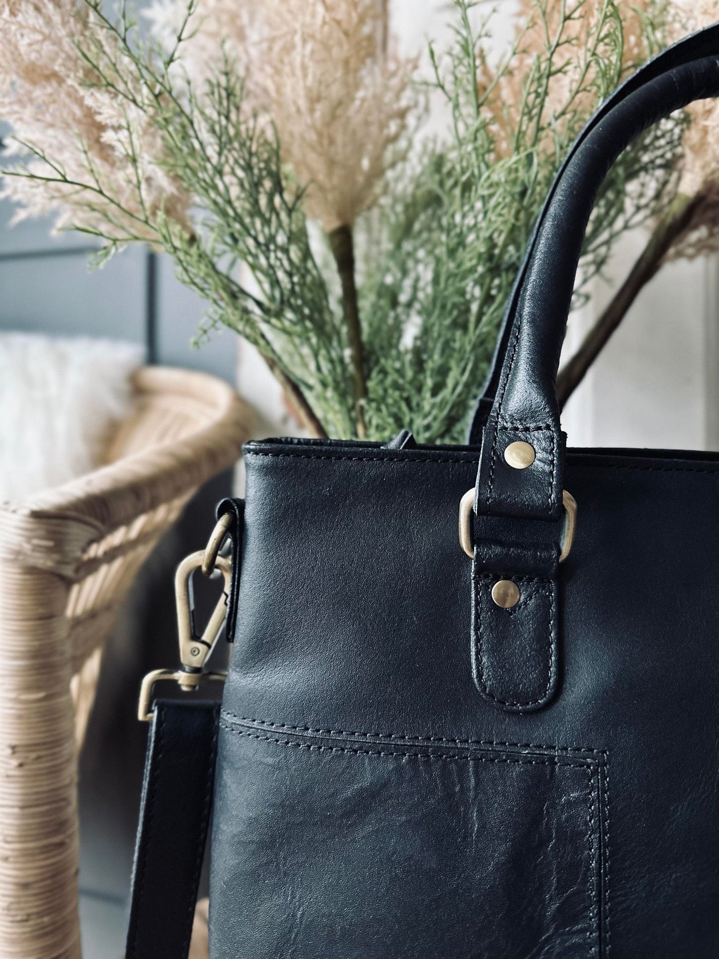 Shopper / arbejdstaske Tessa - Black