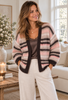 Cardigan CALANA – Striped Knit Cardigan