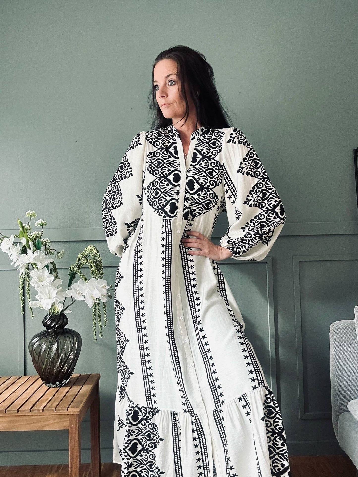 Kjole Beige - Boheme cotton