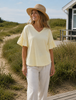 T-shirt Sabela yellow