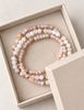 Armbånd Leah Soft Rose – Sæt med 3 stk