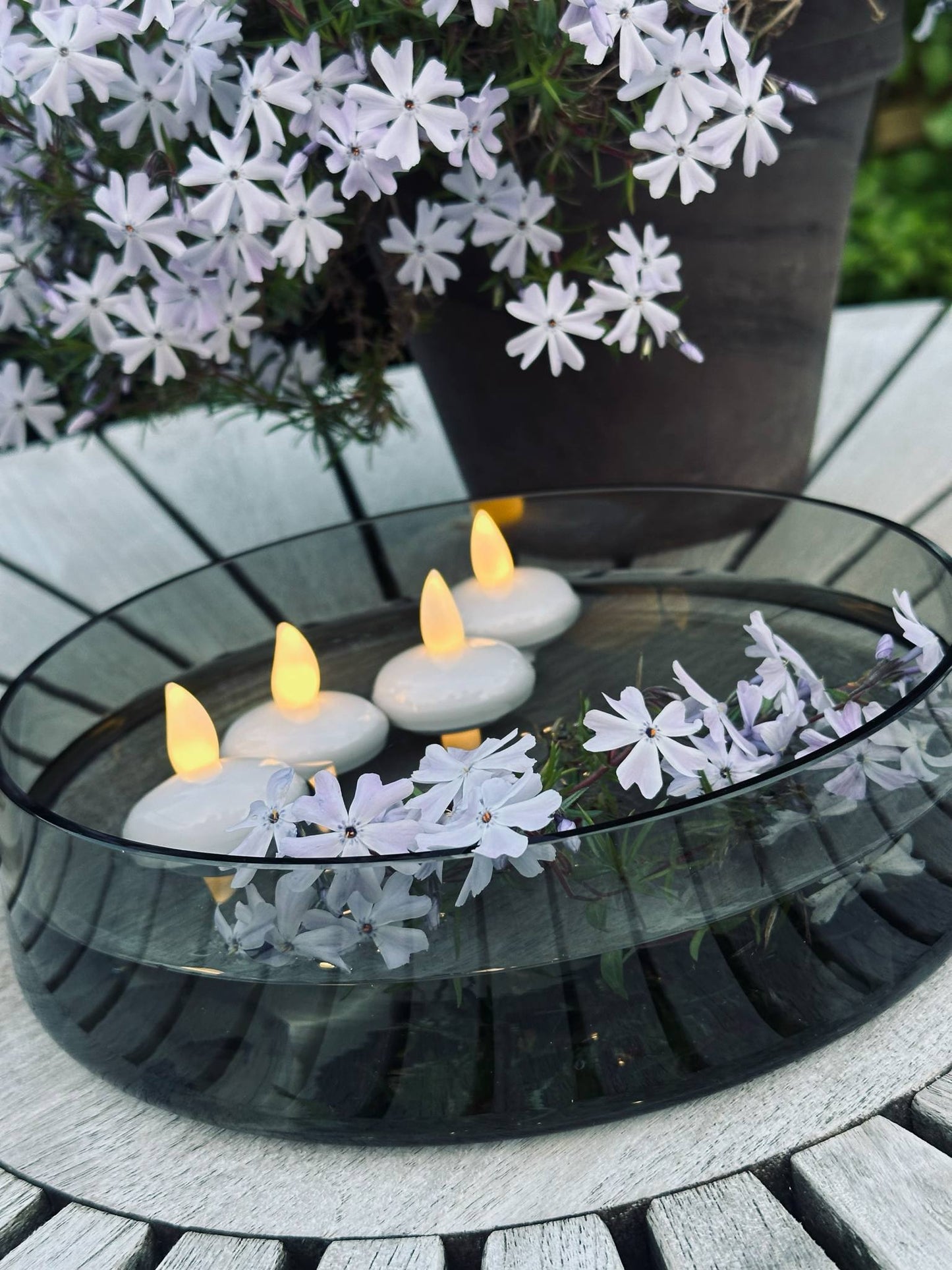 Flydelys - Sæt med 4 stk.