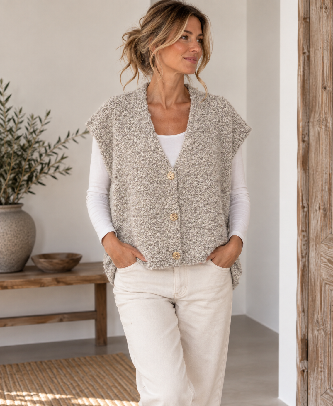 Vest Beige
