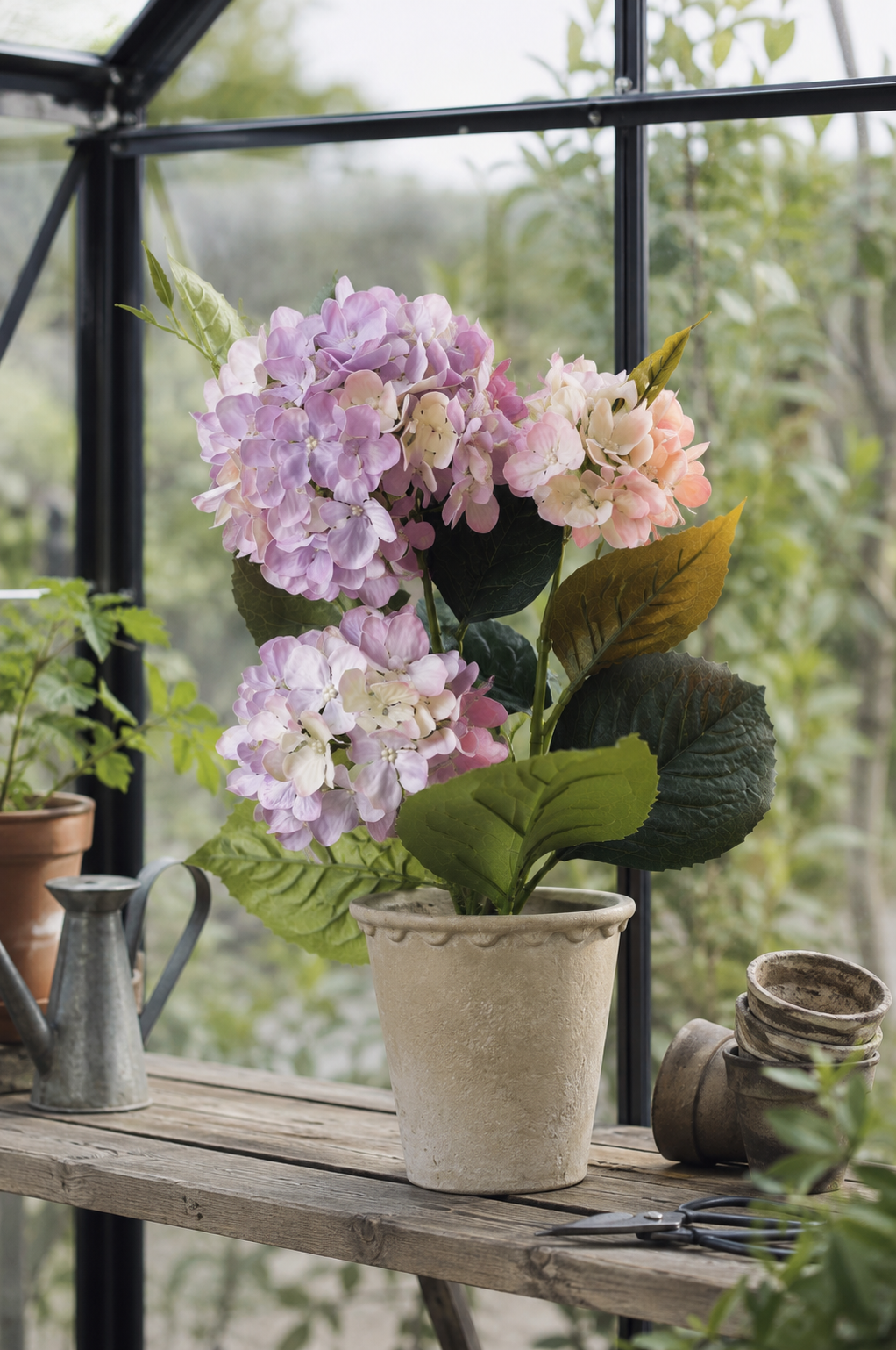 Hortensia i potte - Syren