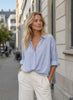 Skjorte med knude - Light blue