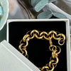 Armbånd Caroline forgyldt