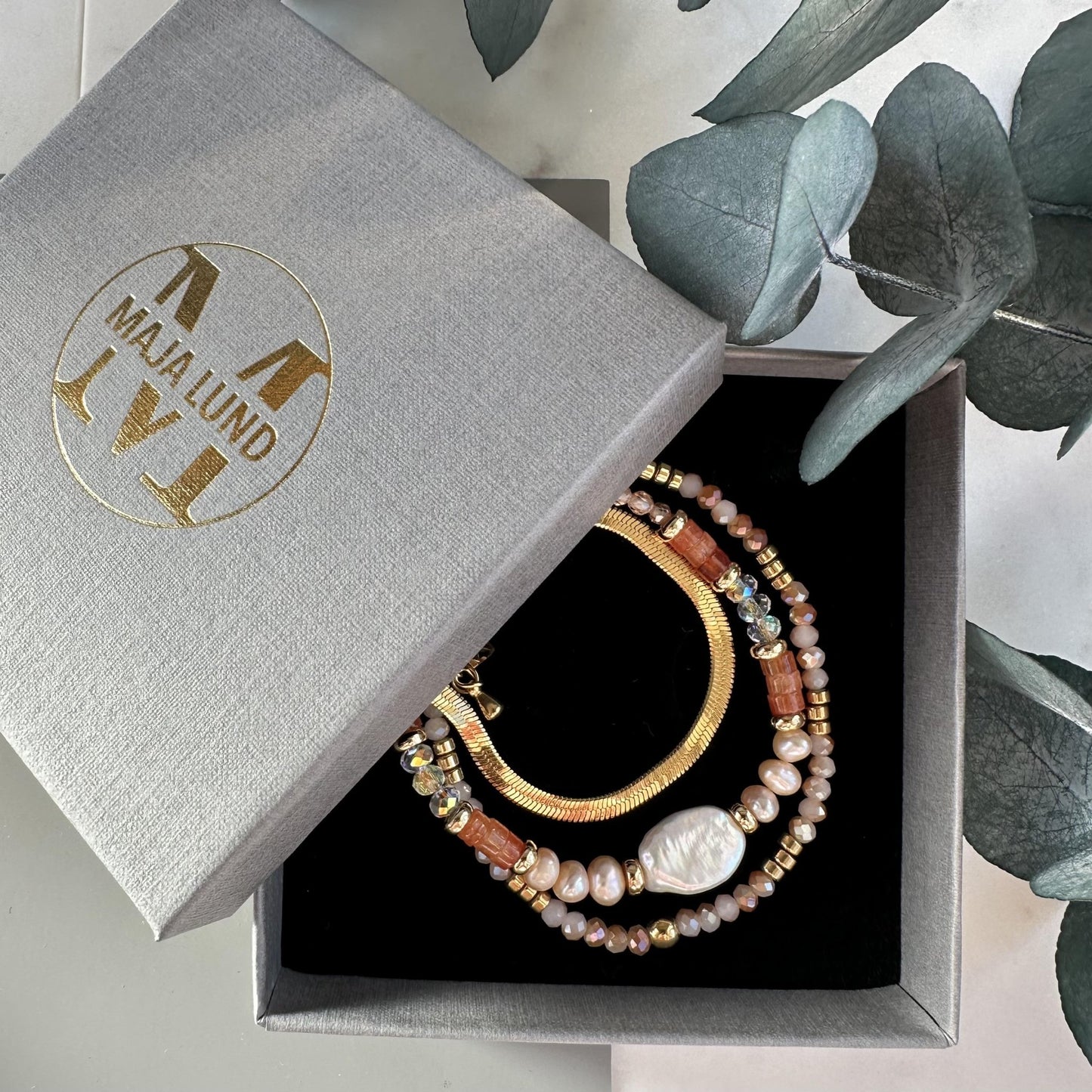 Armbånd Dolly – Sæt med 3 armbånd - VIAMAJA.DK