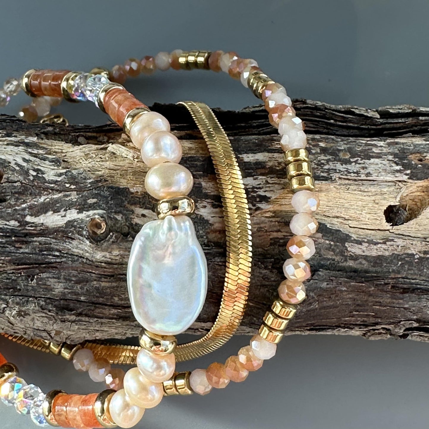 Armbånd Dolly – Sæt med 3 armbånd - VIAMAJA.DK