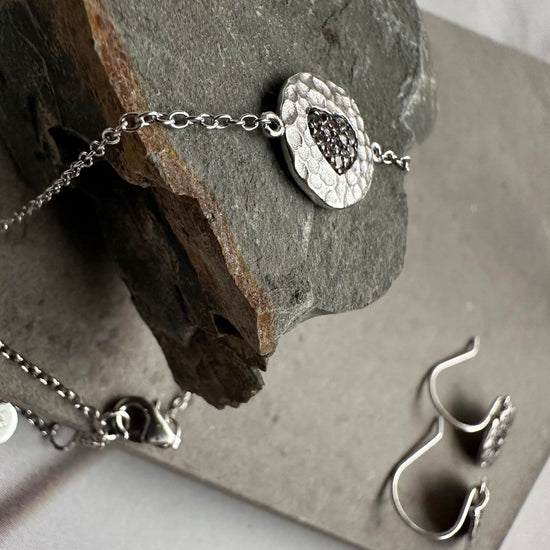 Armbånd hjerte - Silver - VIAMAJA.DK