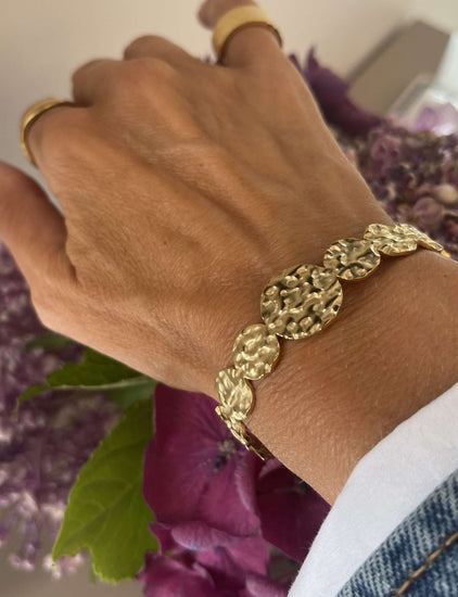 Armbånd MADRID forgyldt - VIAMAJA.DK