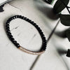 Armbånd Maja ONYX m. forgyldt sterling silver
