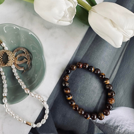 Armbånd Mary brown - VIAMAJA.DK