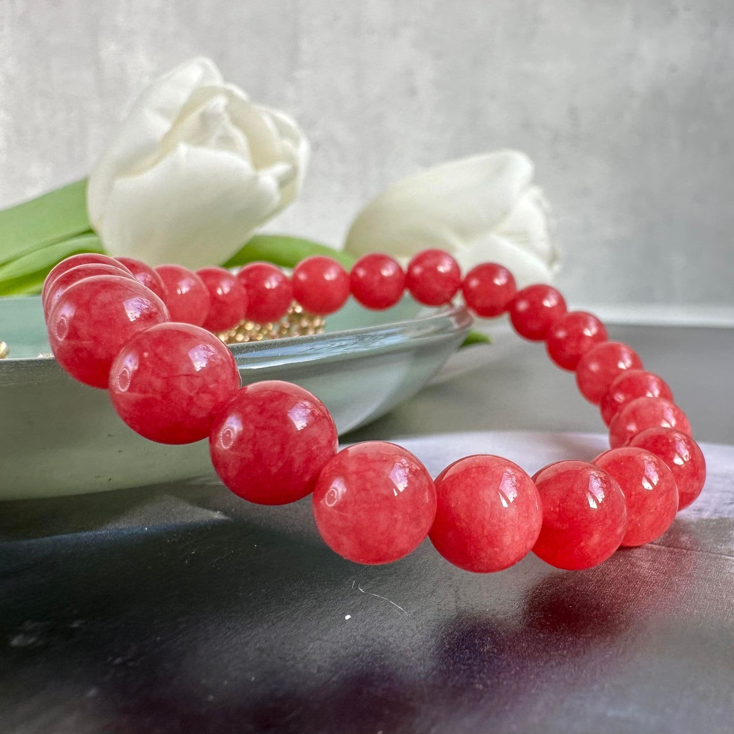 Armbånd Mary Coral - VIAMAJA.DK