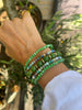 Armbånd MICHELLE Emerald – Sæt med 5 armbånd