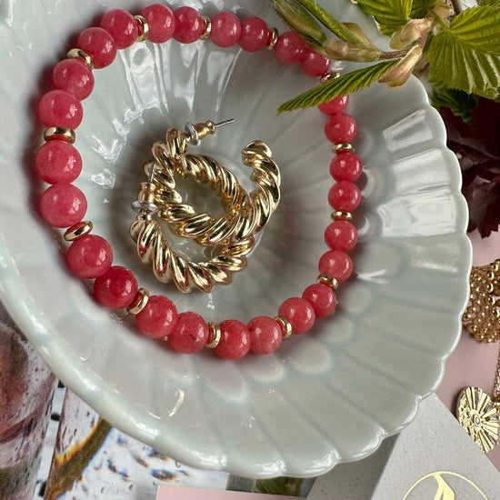 Armbånd Mollie Coral - VIAMAJA.DK