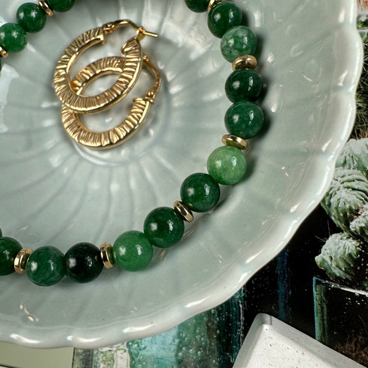 Armbånd Mollie Emerald - VIAMAJA.DK