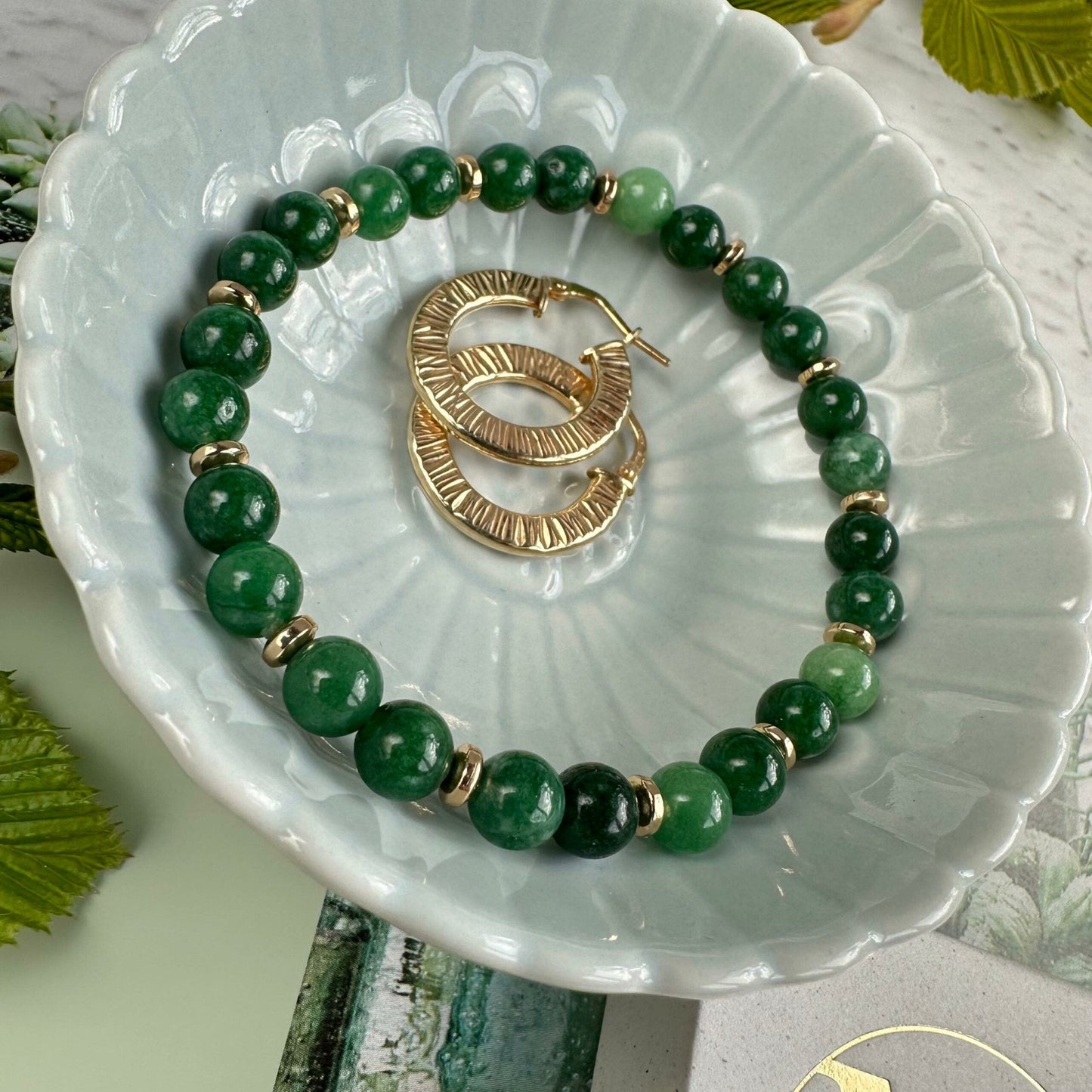 Armbånd Mollie Emerald - VIAMAJA.DK