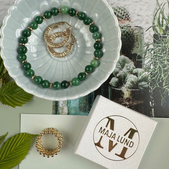 Armbånd Mollie Emerald - VIAMAJA.DK