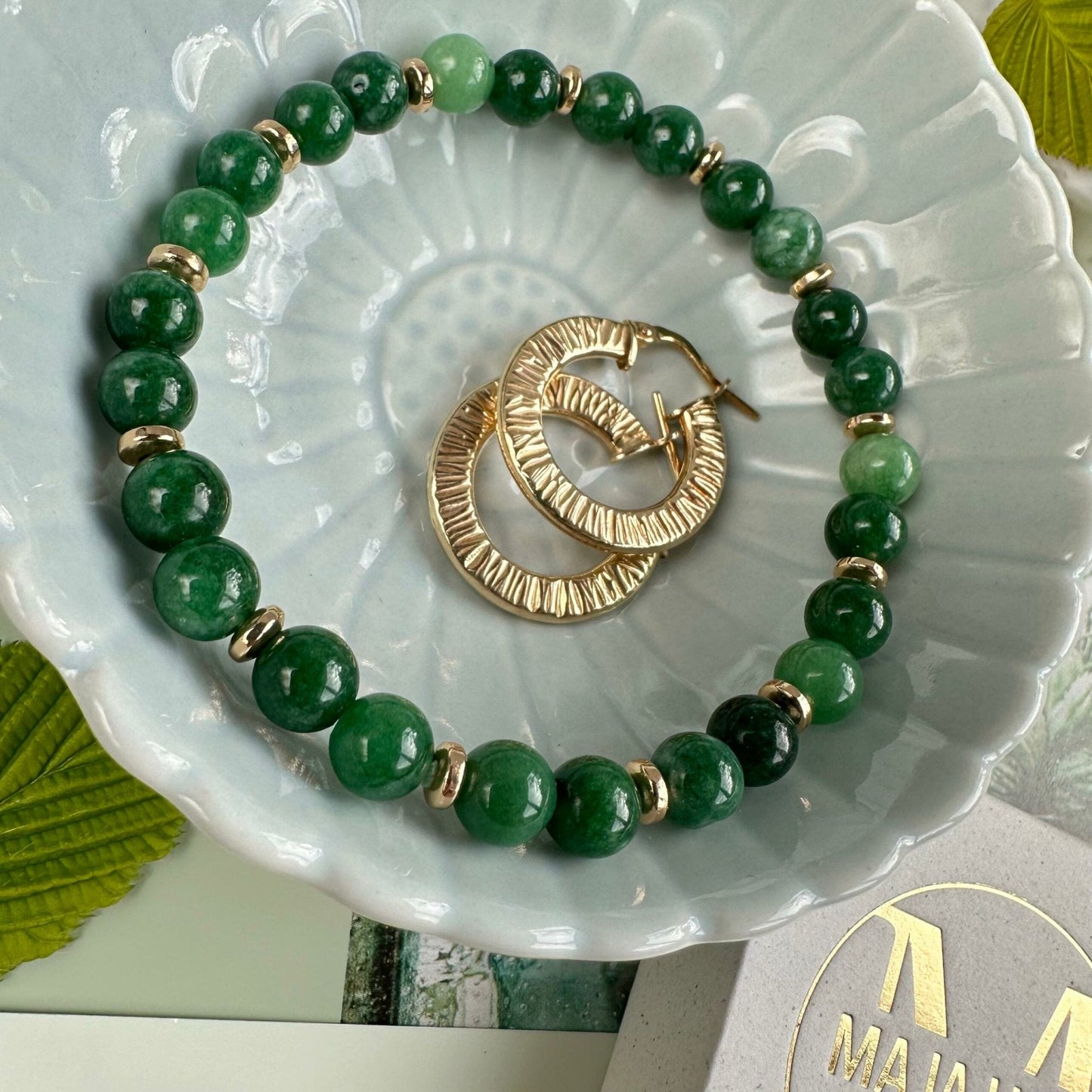 Armbånd Mollie Emerald - VIAMAJA.DK