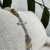Armbånd Nikki labodorite - Sterling silver kors