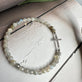Armbånd Nikki labodorite - Sterling silver kors - VIAMAJA.DK