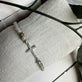 Armbånd Nikki labodorite - Sterling silver kors - VIAMAJA.DK